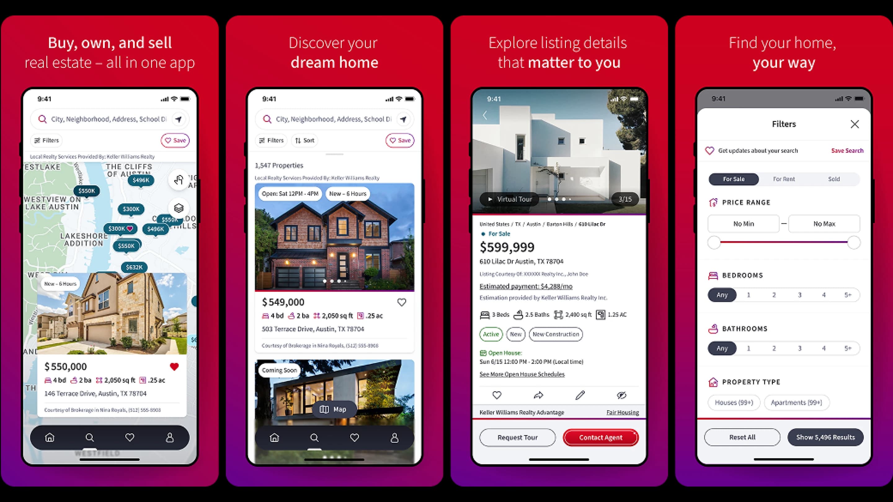 KW App — Buy, own, and sell real estate all in one app